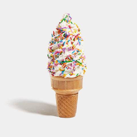 Cornet de Crème Glacée Roulé