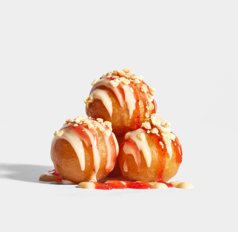 6 Stuffed Puffs Tray