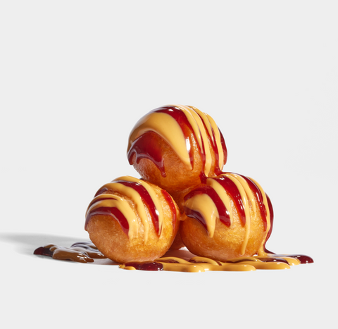 6 Stuffed Puffs Tray