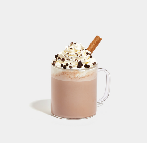 Cookie and Cream Hot Chocolate 