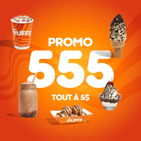 Tout l'été, seulement 5 $