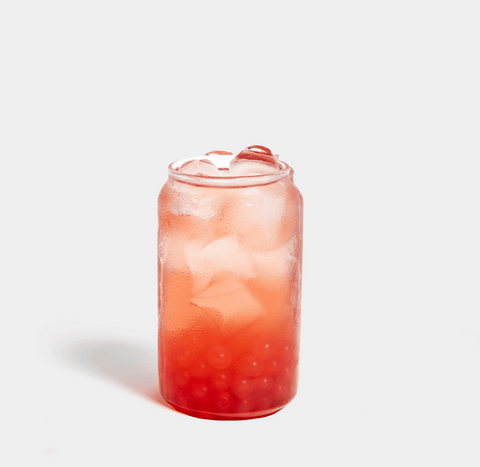 Strawberry Lemon Tea with Popping Pearl