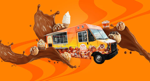 The Mr Puffs food truck, ideal for any occasion